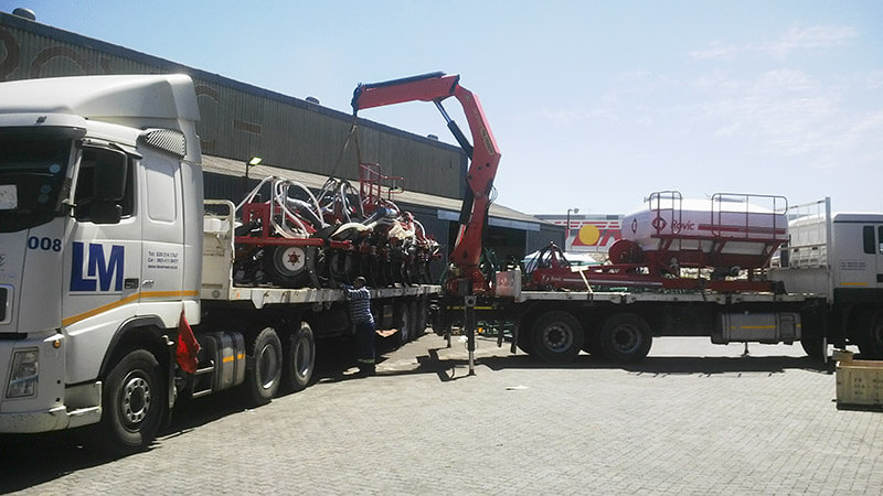 Our 30ton Palfinger Crane will assist you with any loading or moving of heavy equipment.